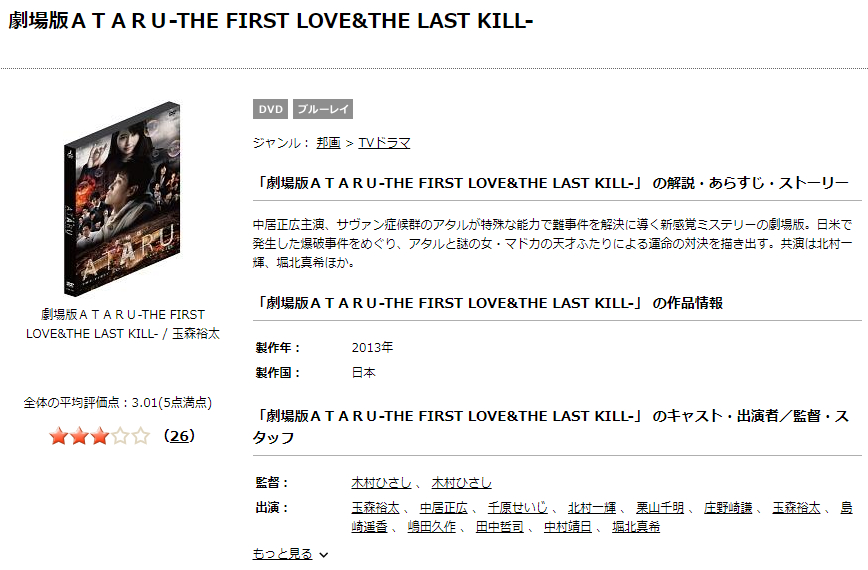 映画 Ataru The First Love The Last Kill の動画を無料でフル視聴できるサイトまとめ 映画動画大陸